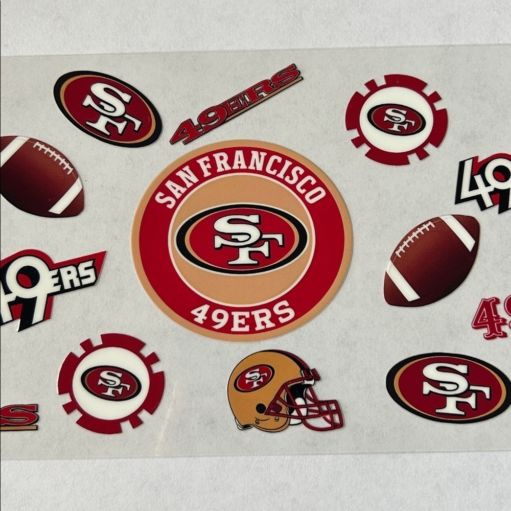49ers Cup Decal 273